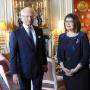 20 March 2018 National Assembly Speaker Maja Gojkovic begins her visit to the Kingdom of Sweden with an audience with King Carl XVI Gustaf